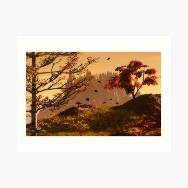 Autumn Art Print