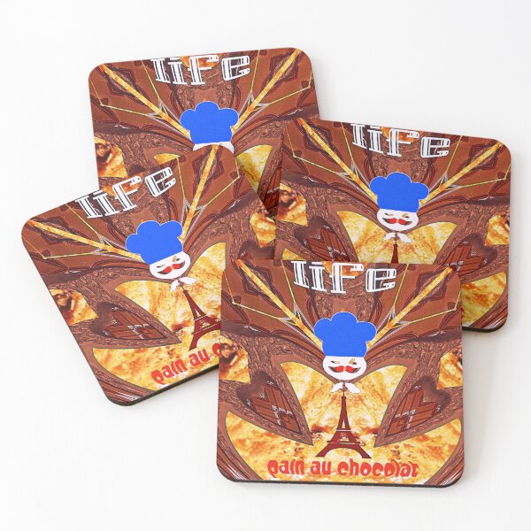 Item preview, *LIFE IS A COMIC COMEDY PLAYED IN A THEATER HAUNTED BY PAIN AU CHOCOLAT* designed and sold by Ralek.