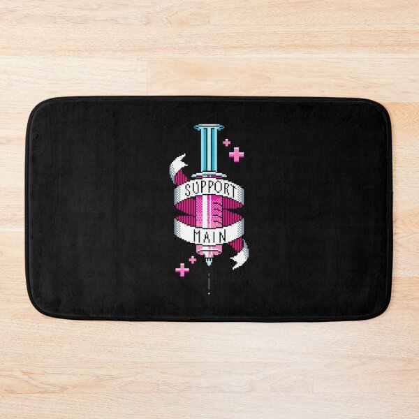 Item preview, Support Main Gamer Pink Syringe Pixel Art designed and sold by JessicaAmber.