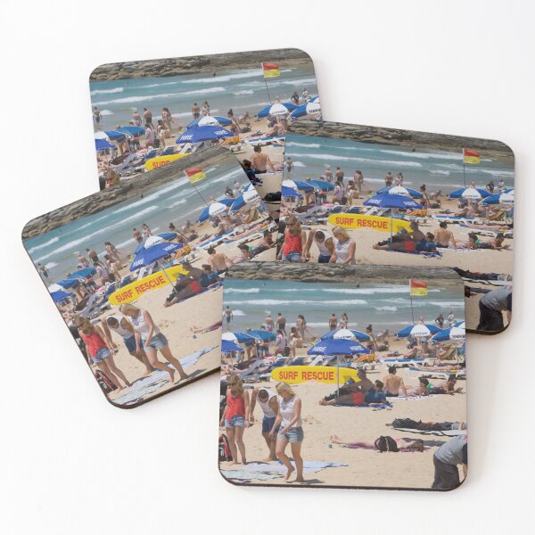 Item preview, Crowded Manly Beach Sydney  designed and sold by Martin Berry Photography.
