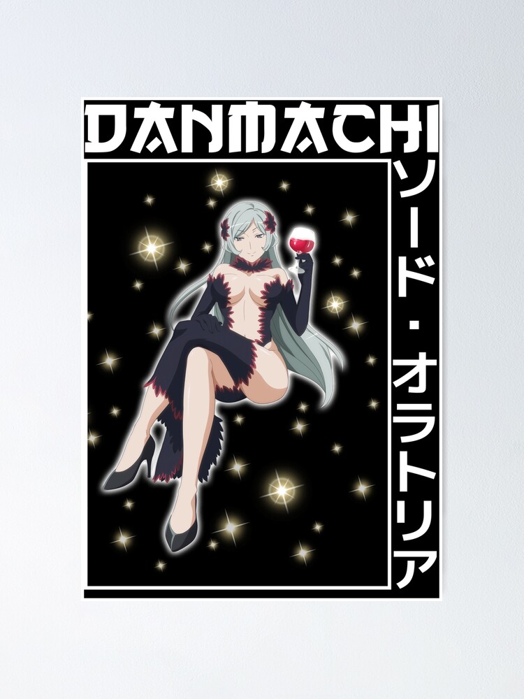 Ryuu Lion DanMachi Anime Girl Waifu Fanart Poster for Sale by