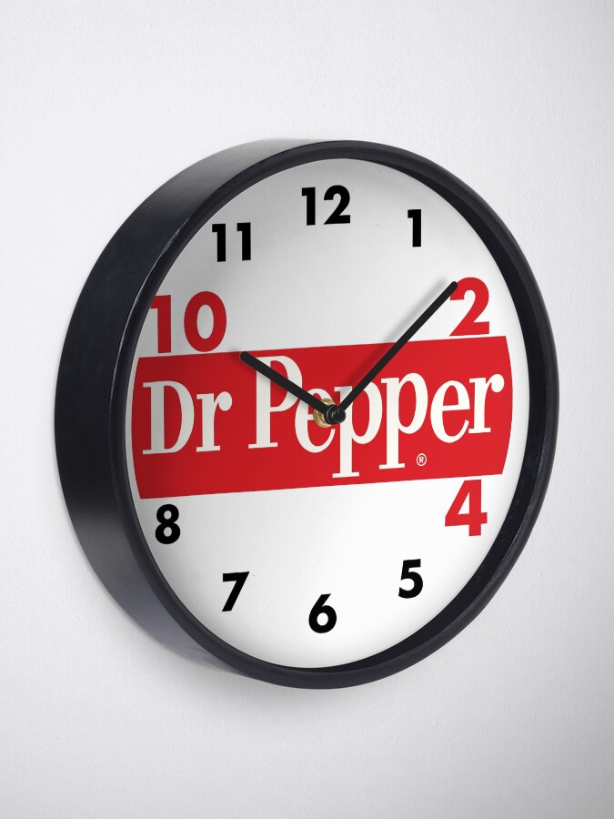 Alternate view of DR.PEPPER 4 Clock