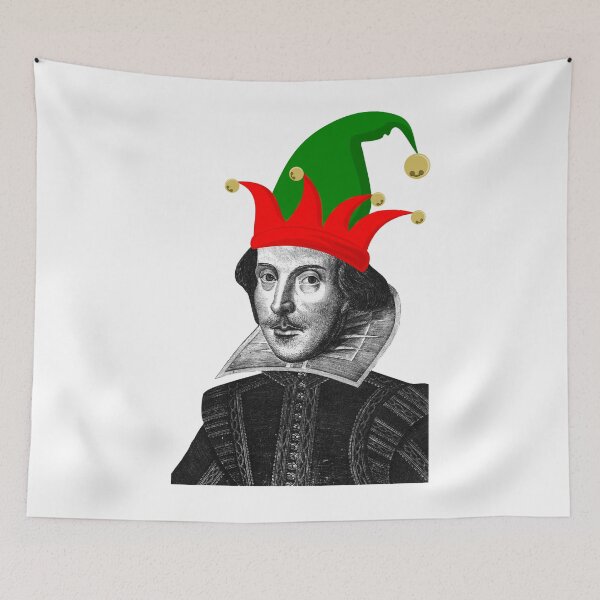 Item preview, William Shakespeare Jester Hat Portrait designed and sold by CastlesClassics.
