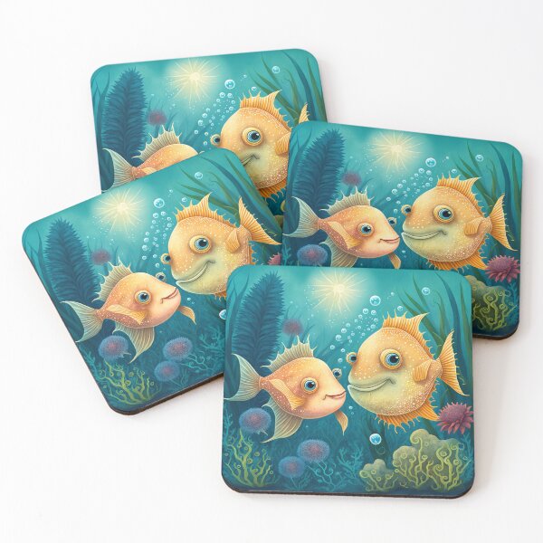 Item preview, Sea life fish friends designed and sold by Paintograma.