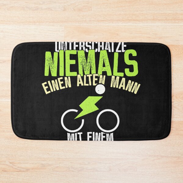 Item preview, Old man with E-bike - Funny for pensioners designed and sold by ChrisFeil.