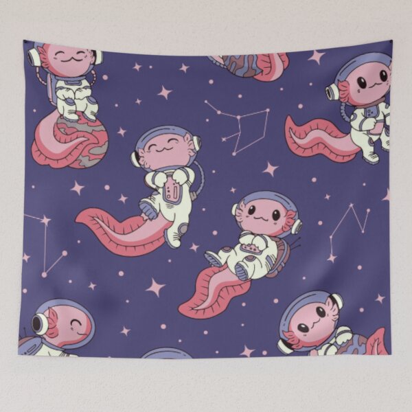 Item preview, Sweet Axolotl In The Space designed and sold by iamdesigns14.