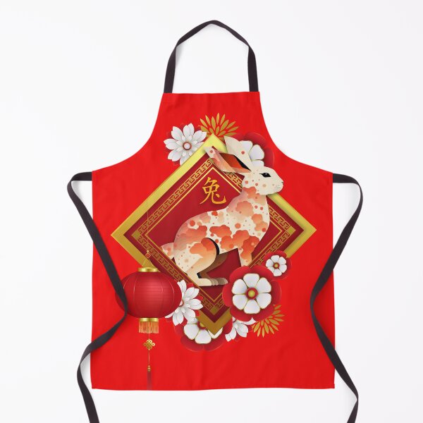 Item preview, Happy chinese new year 2023 year of the rabbit zodiac sign with flower designed and sold by taogiauco.