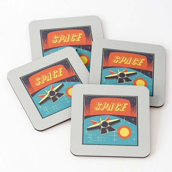 Item preview, Retro Sci-Fi Space Travel designed and sold by RedFirecracker.