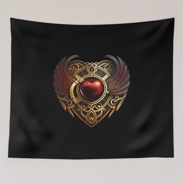 Item preview, Steampunk valentine heart designed and sold by ArtistMark00.