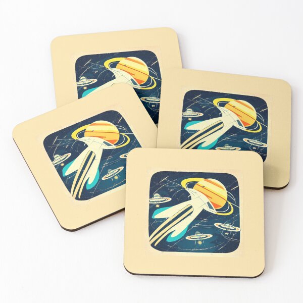 Item preview, Comic Book Retro Sci-Fi Space Travel designed and sold by RedFirecracker.