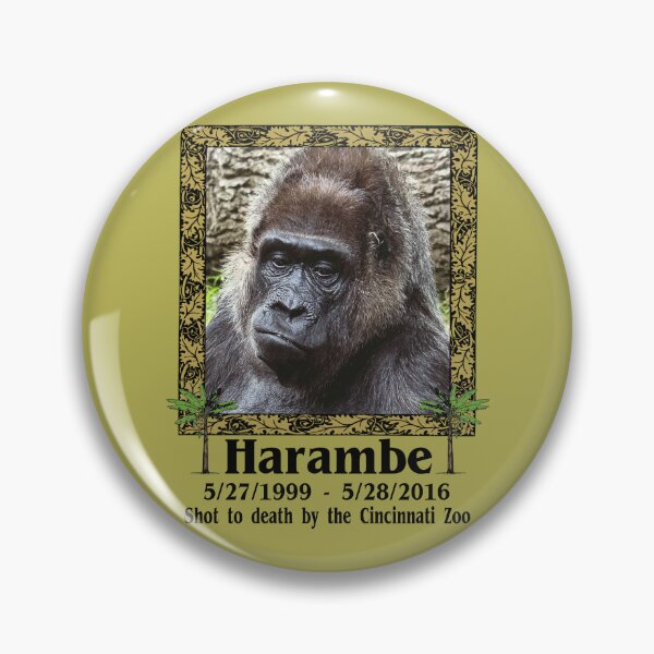 Item preview, Harambe Memorial Design In Loving Memory designed and sold by blueversion.