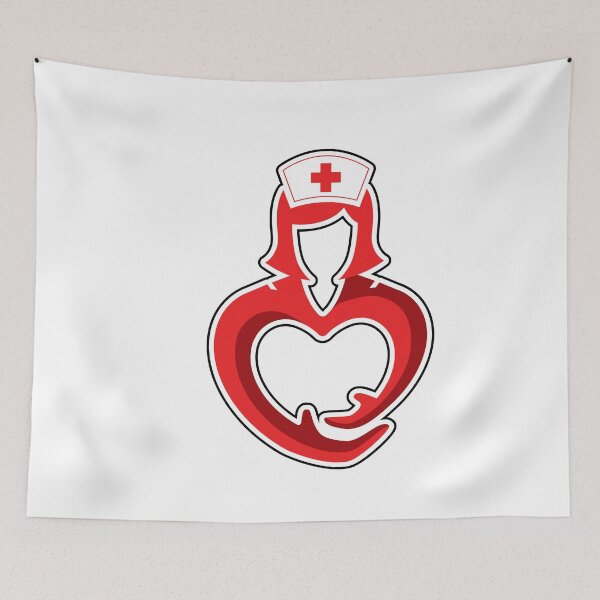 Item preview, The nursing always with great smile, nurse practitioner, nursing school, hospital, nursing student,  designed and sold by DesignIndiaStar.