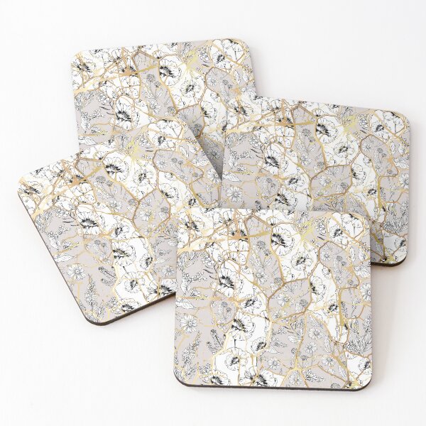 Item preview, Japanese Kintsugi Pattern designed and sold by CatCoconut-Art.