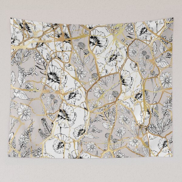 Item preview, Japanese Kintsugi Pattern designed and sold by CatCoconut-Art.