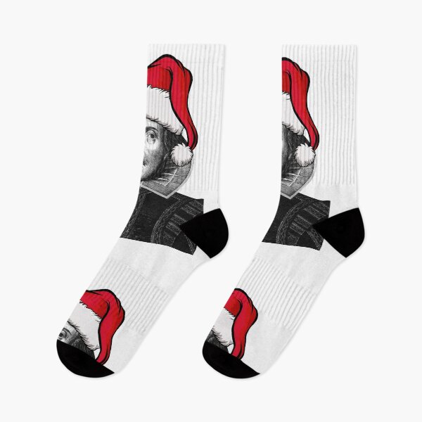Item preview, William Shakespeare Santa Hat Portrait designed and sold by CastlesClassics.