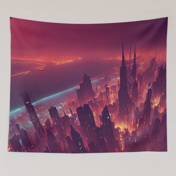 Item preview, Cyberpunk City designed and sold by ArtAT.