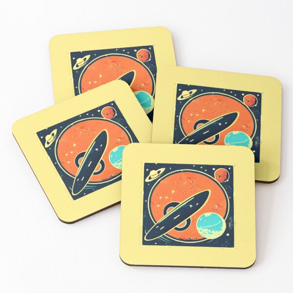 Item preview, Comic Book Retro Planets designed and sold by RedFirecracker.