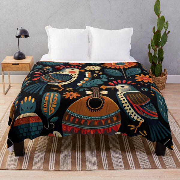 Item preview, Classic Cute Latin Pattern Digital Painting designed and sold by CodeAndColors.