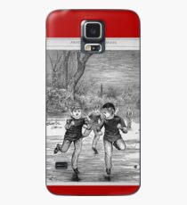 Ice skating on the pond Case/Skin for Samsung Galaxy
