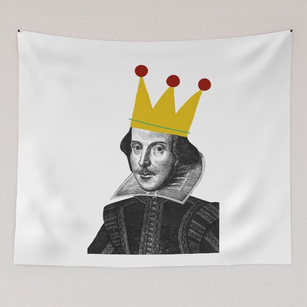 Item preview, William Shakespeare Crown Portrait designed and sold by CastlesClassics.