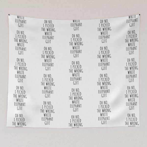 Item preview, Oh no I picked the wrong white elephant designed and sold by bouymakesart.