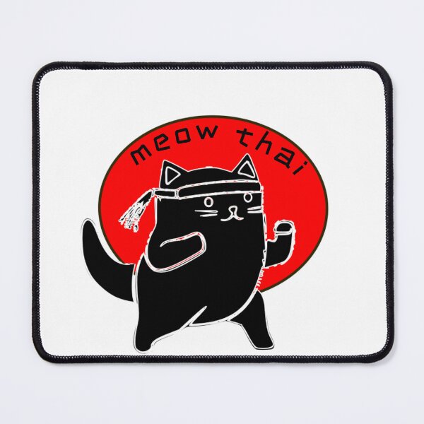 Item preview, Meow Thai designed and sold by Doodlehub.
