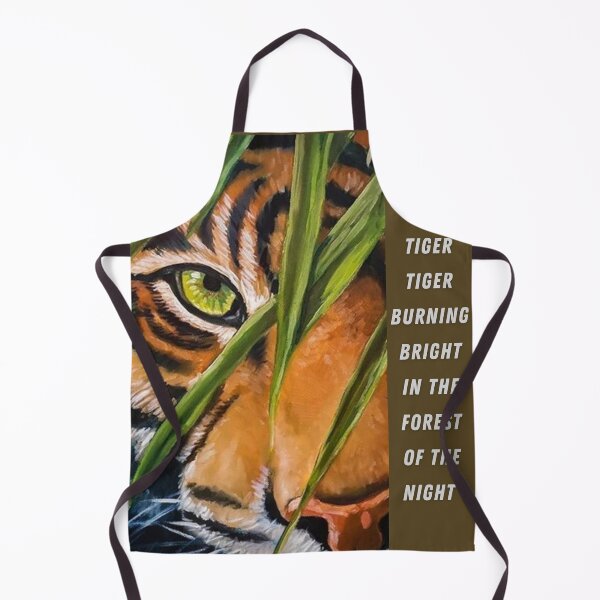 Item preview, Tiger tiger burning bright in the forest of the night designed and sold by Arteartz.