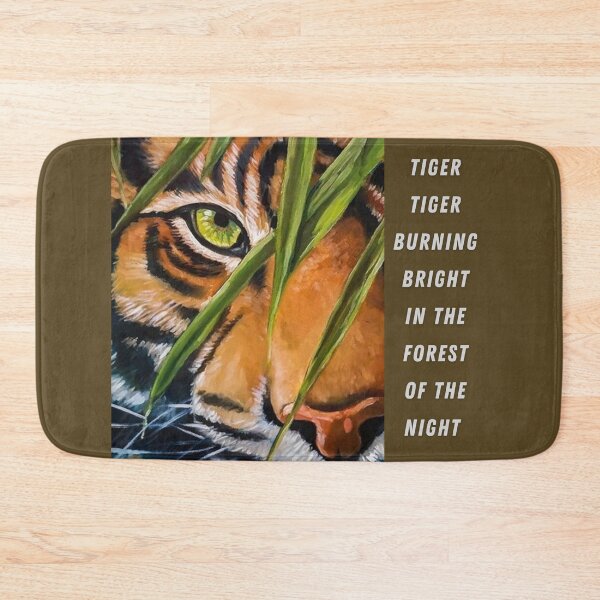Item preview, Tiger tiger burning bright in the forest of the night  designed and sold by Arteartz.