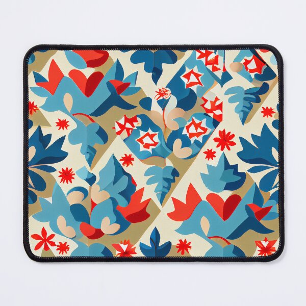Item preview, Angular Designer Country Pattern Digital Painting designed and sold by CodeAndColors.