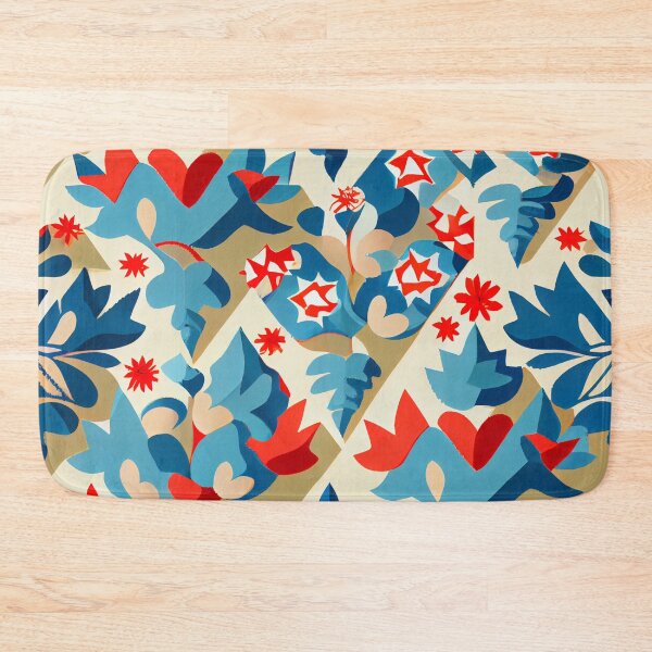 Item preview, Angular Designer Country Pattern Digital Painting designed and sold by CodeAndColors.