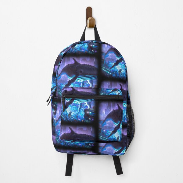 Item preview, Whale floating in the city designed and sold by Perryfranken.