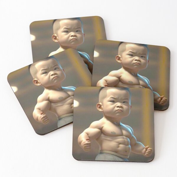 Item preview, Cute muscles kid designed and sold by Magdalineshop.