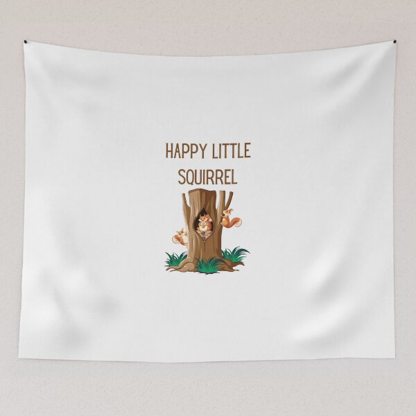 Item preview, Happy little squirrel designed and sold by Design Kingdom.