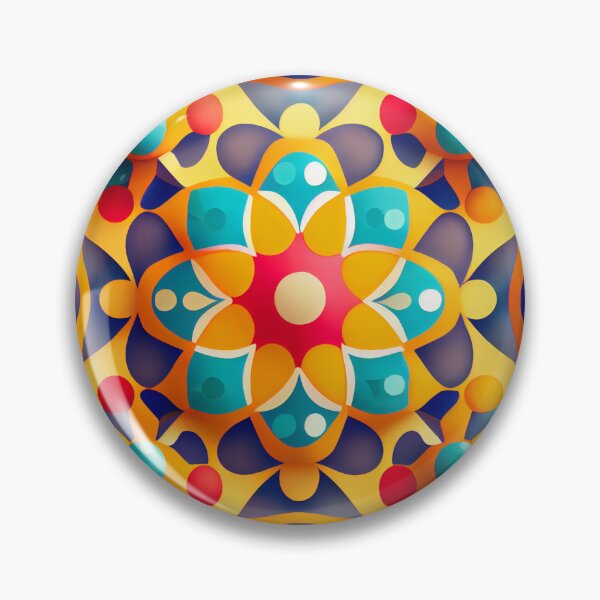Artikelvorschau, Cute Brilliant Explosive Moroccan Pattern Digital Painting entworfen und verkauft von CodeAndColors.