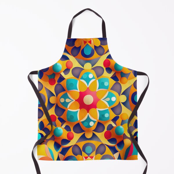 Aperçu de l'œuvre Cute Brilliant Explosive Moroccan Pattern Digital Painting créée et vendue par CodeAndColors.