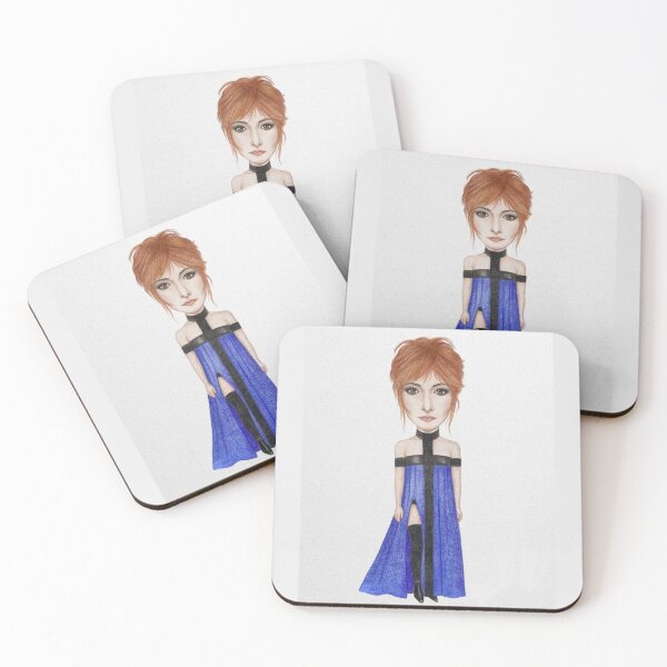 Item preview, Mylene farmer art design 8 designed and sold by Chevrodesigns.