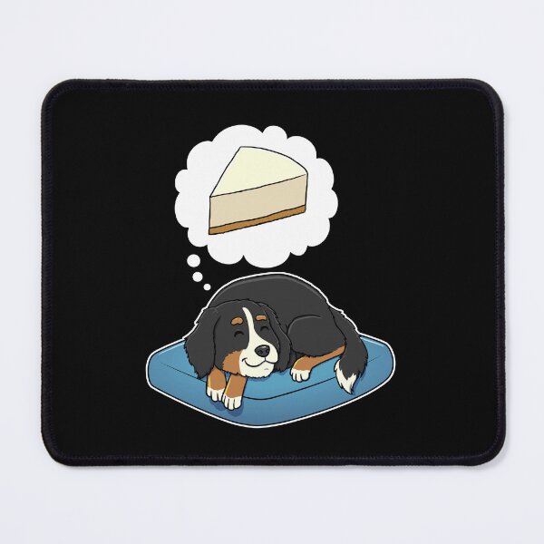 Artikelvorschau, Bernese Mountain Dog dreaming about Cheese Cake entworfen und verkauft von DoggieDelights.