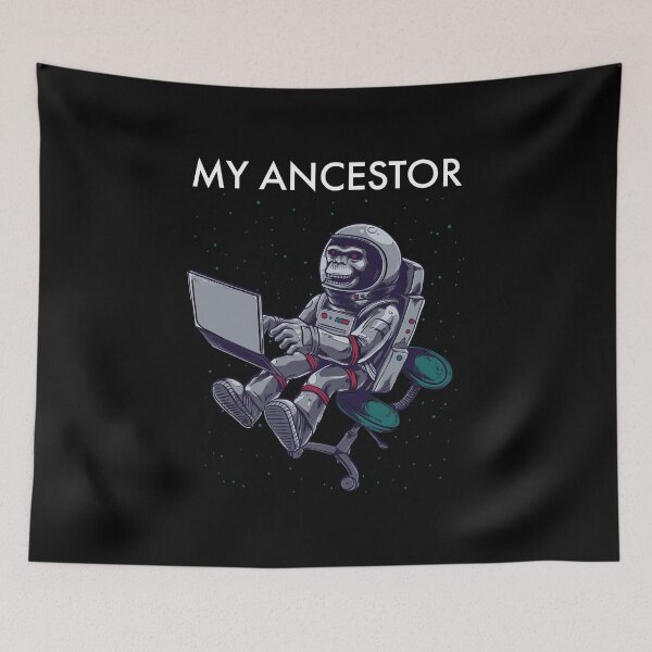 Item preview, My ancestor monkey  designed and sold by Laura-stbr.
