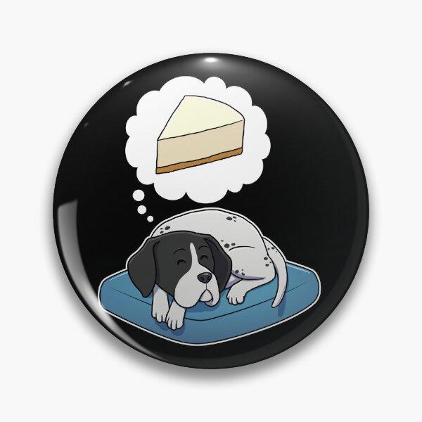 Artikelvorschau, English Pointer dreaming about Cheese Cake entworfen und verkauft von DoggieDelights.