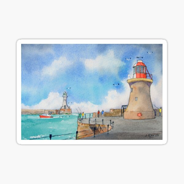Item preview, South Shields Pier Lighthouse. designed and sold by John Ray.