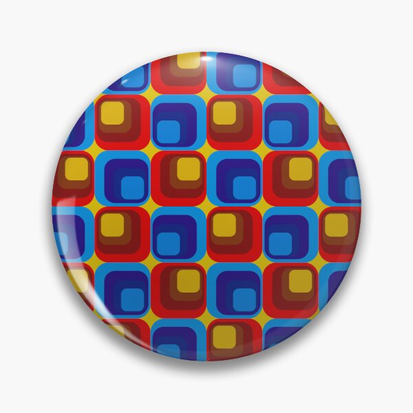 Item preview, retro 1950's style geometrical pattern designed and sold by pauloneill-art.