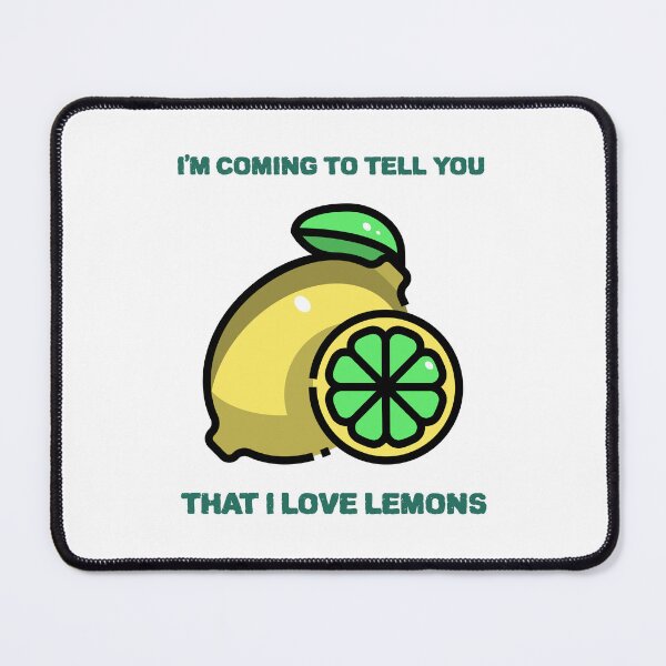 Item preview, I love lemons tshirt designed and sold by Eugenie974.
