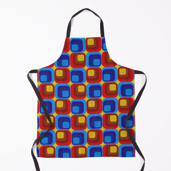 Item preview, retro 1950's style geometrical pattern designed and sold by pauloneill-art.