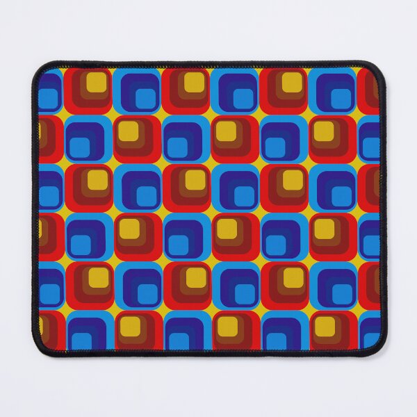 Item preview, retro 1950's style geometrical pattern designed and sold by pauloneill-art.