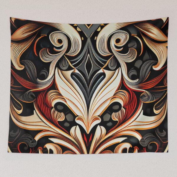 Item preview, Intense Designer Contemporary Pattern Digital Painting designed and sold by CodeAndColors.