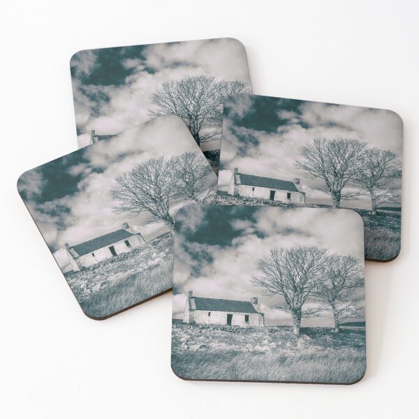 Item preview, Highland Cottage, monochrome. designed and sold by Dave Hare Photography.