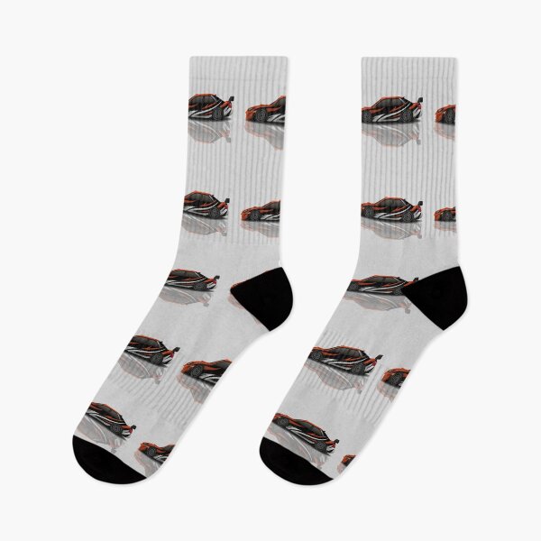 Item preview, Sports Racing Car - orange and black designed and sold by professorguru.