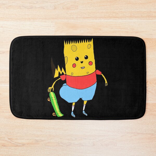 Item preview, SpongeBart PikaPants Yellow Cartoon Character Off Brand Parody Mashup Funny Knock Off  designed and sold by blueversion.