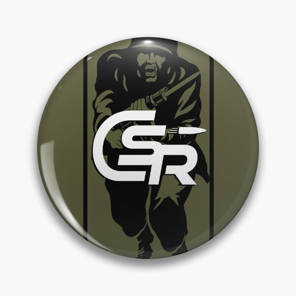 Item preview, CSR logo with Figure 11 Charging Man designed and sold by Watch-and-Shoot.