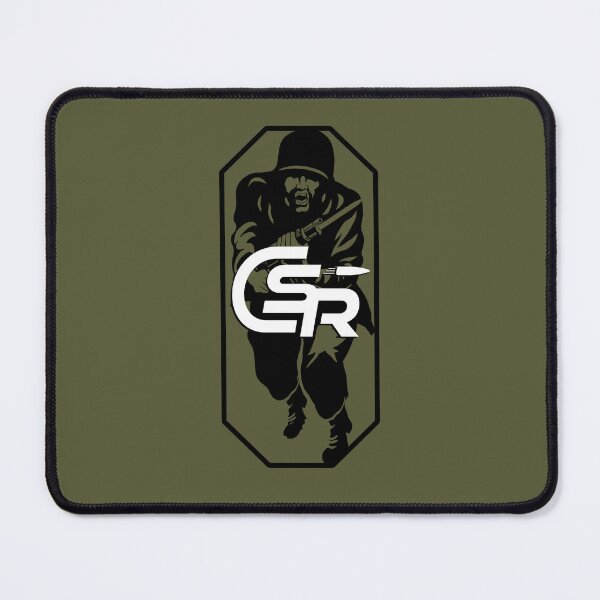 Item preview, CSR logo with Figure 11 Charging Man designed and sold by Watch-and-Shoot.